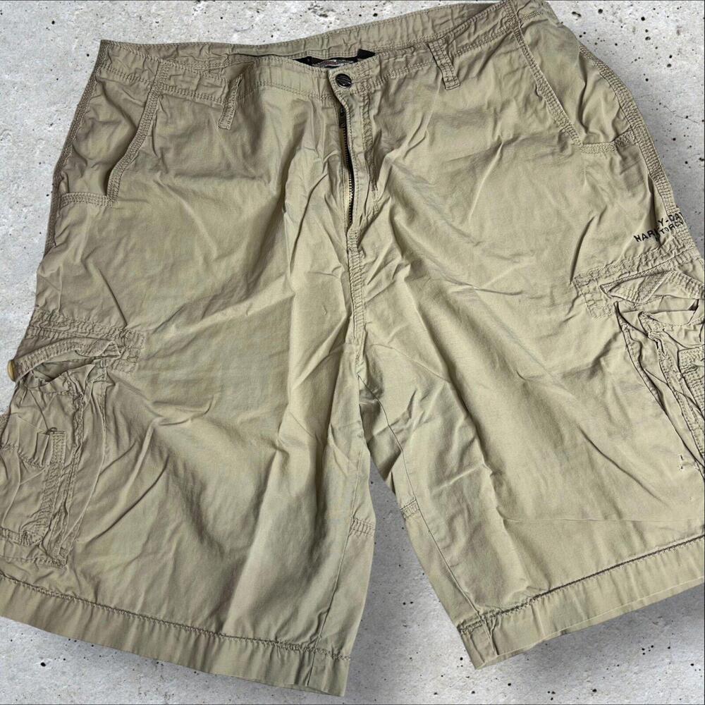 Harley‎ Davidson Motorcycles Cargo Khaki Shorts Mens Size 40